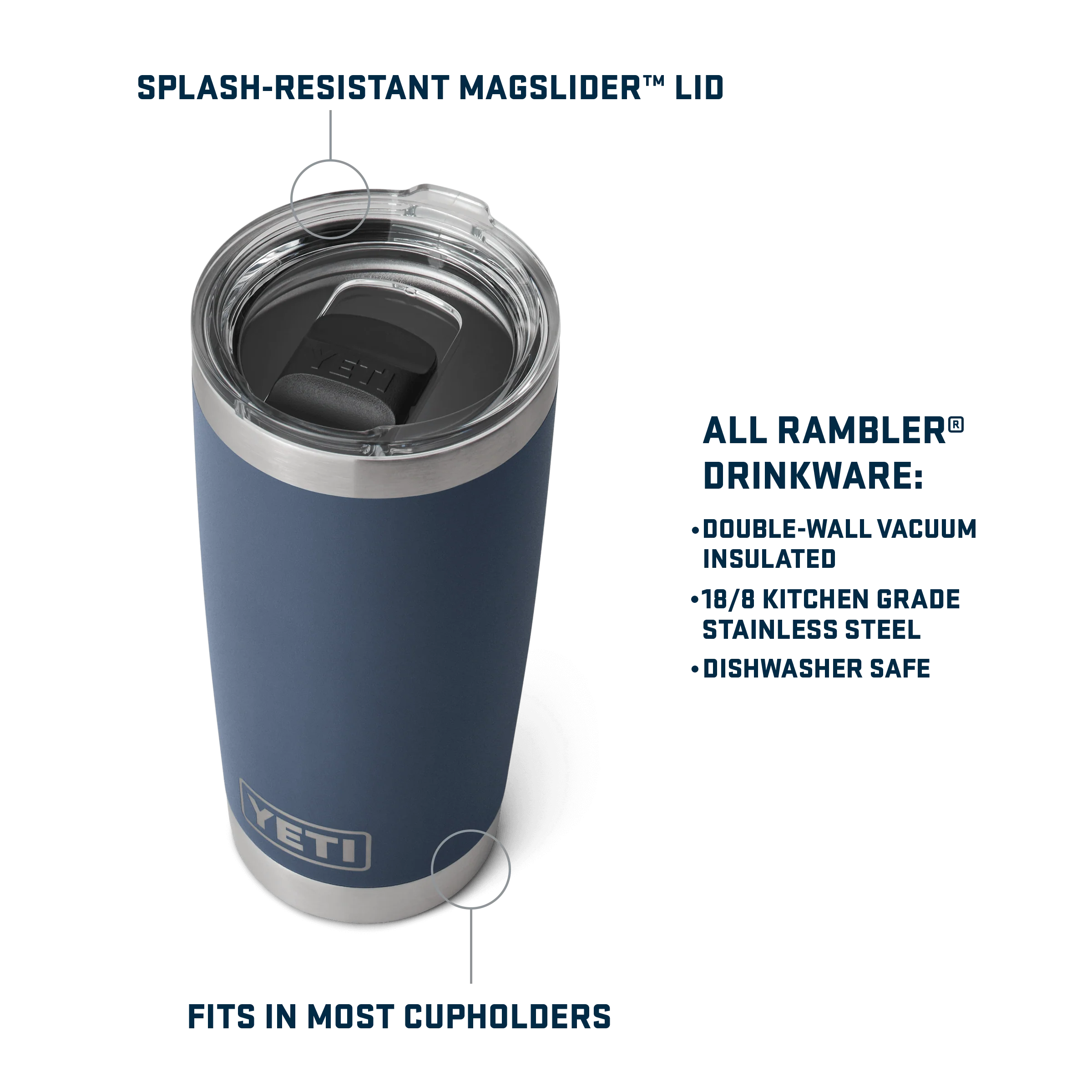 Rambler® 20 oz (591 ml) Tumbler - Image 24