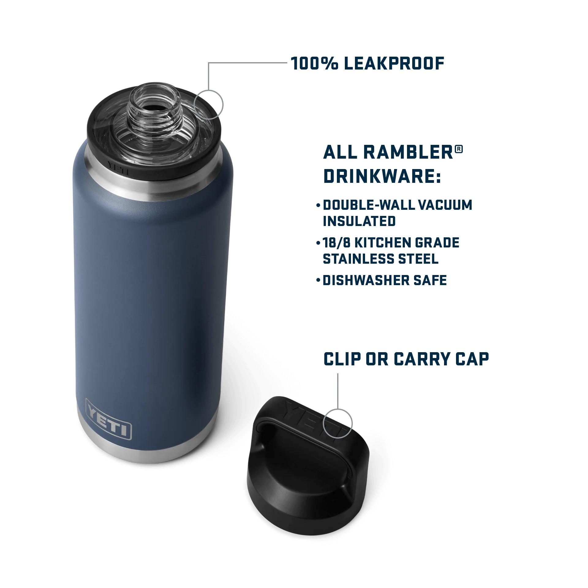 Rambler® 36 oz (1065 ml) Bottle With Chug Cap - Image 122