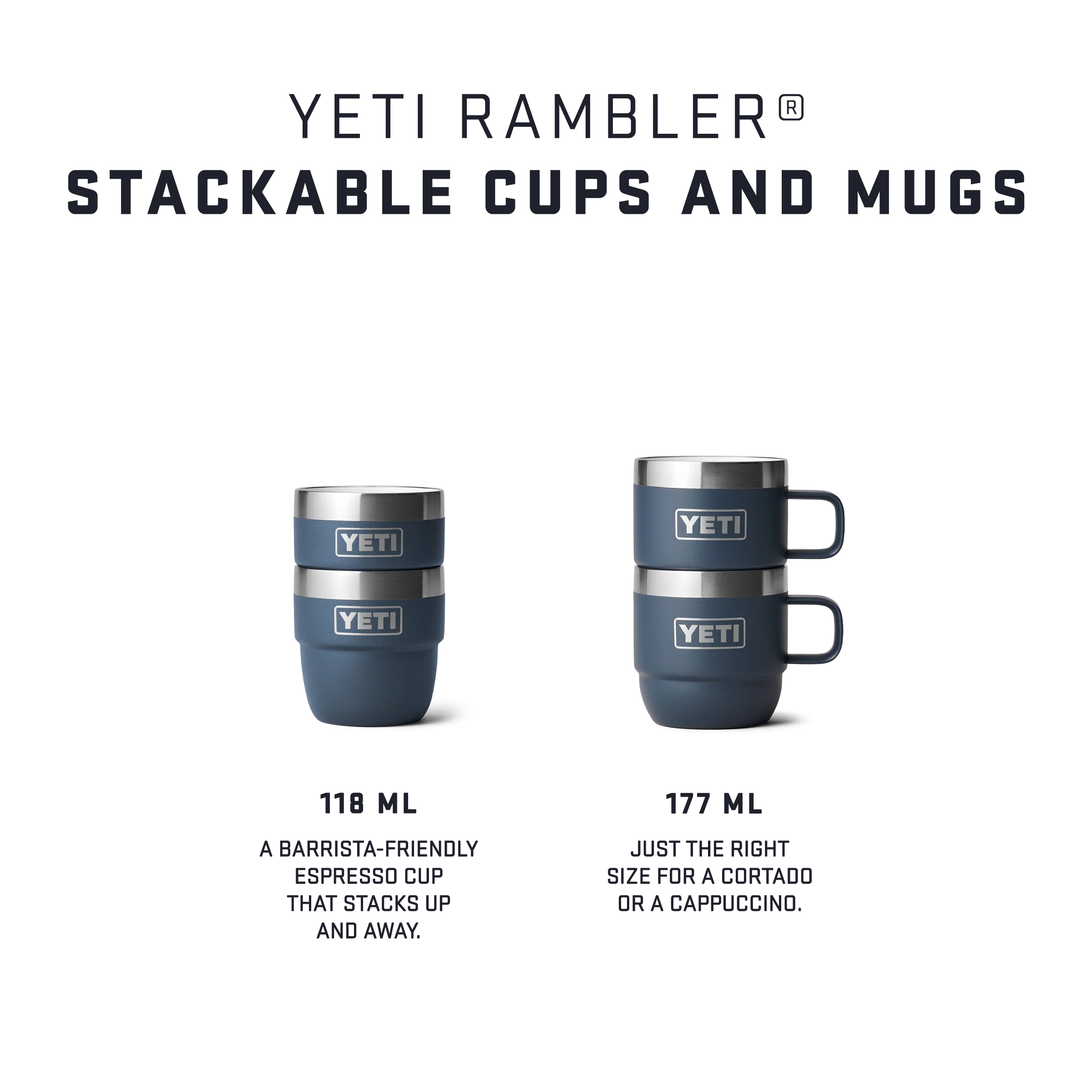 Rambler® 6 oz (177 ml) Stackable Mugs - Image 48
