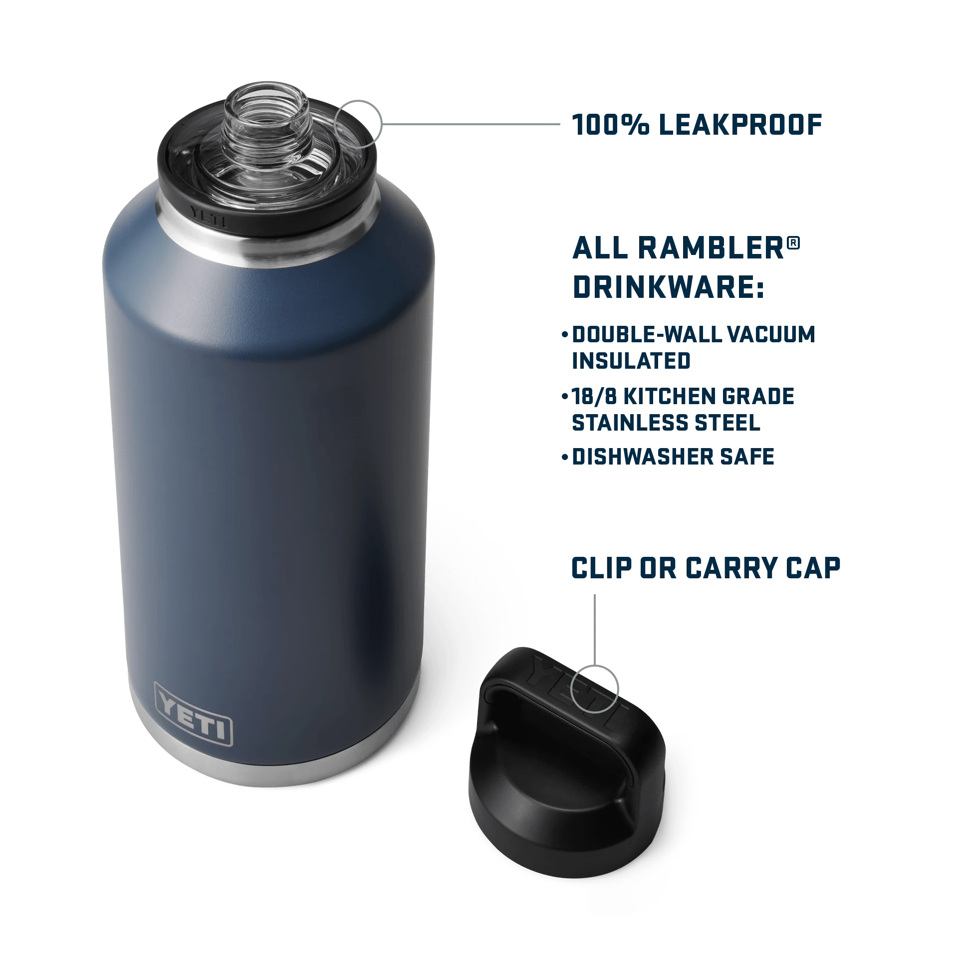 Rambler® 64 oz (1.9L) Bottle With Chug Cap - Image 90
