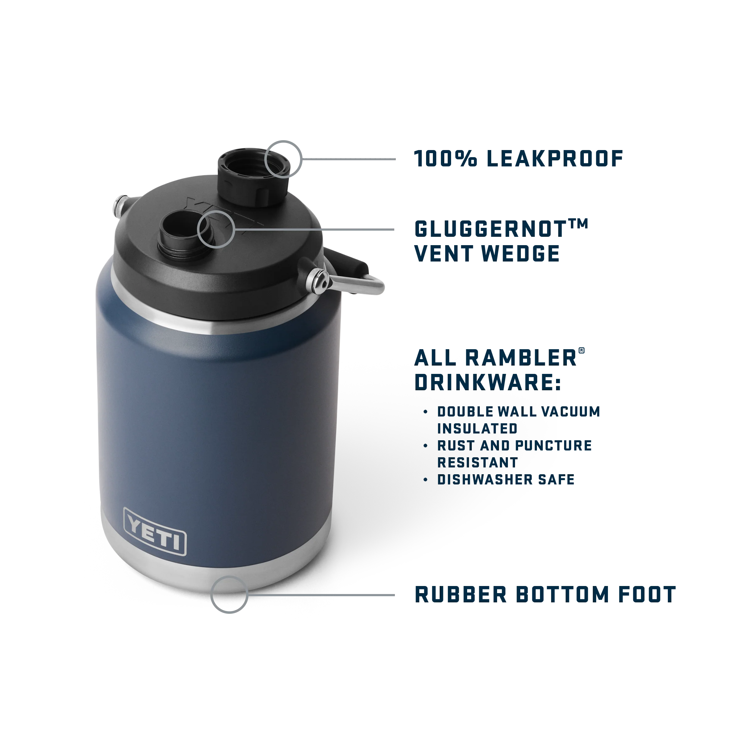 Rambler® 1/2-Gallon (1.9L) Jug - Image 19