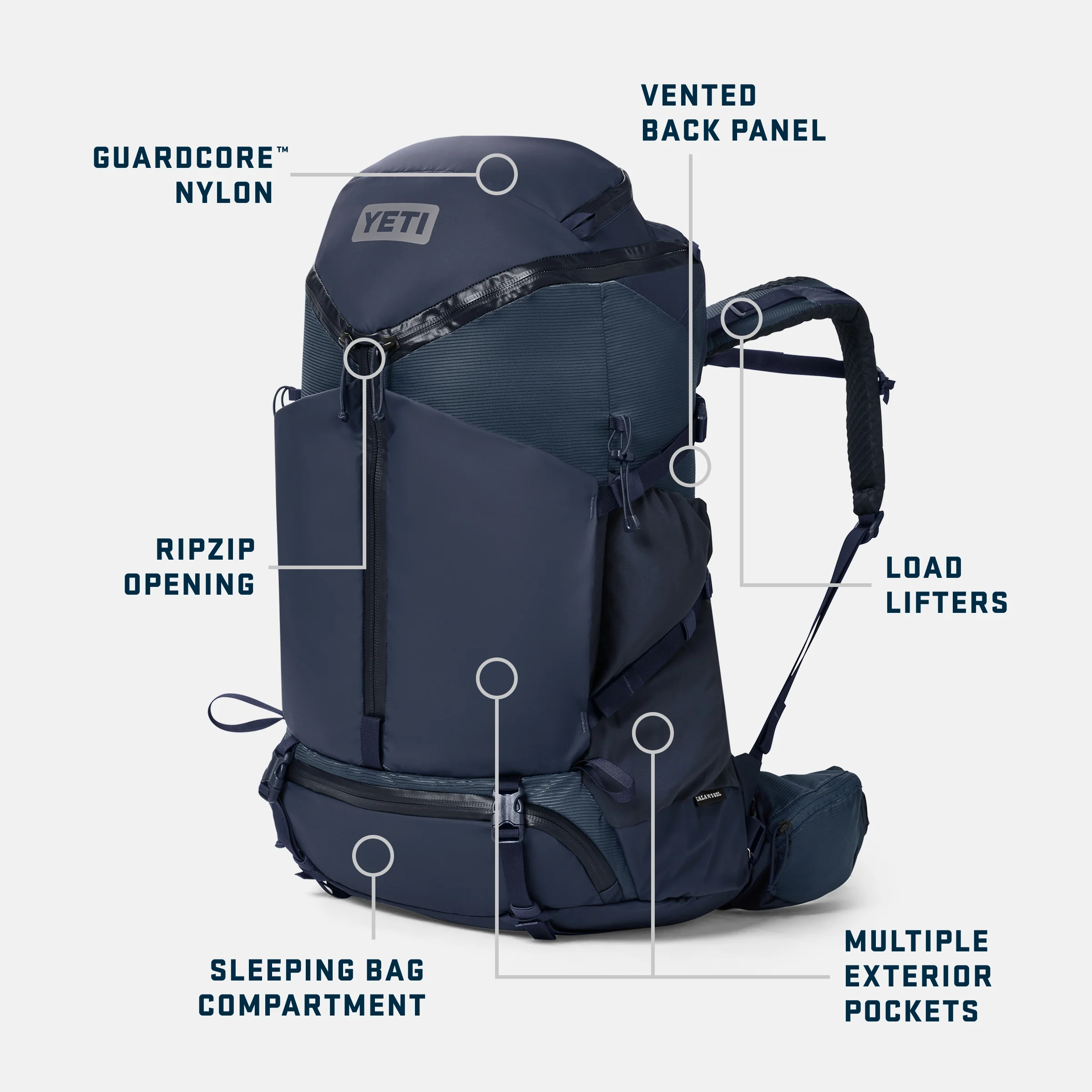 Men's Skala™ 60L Multi-Day Pack - Image 22