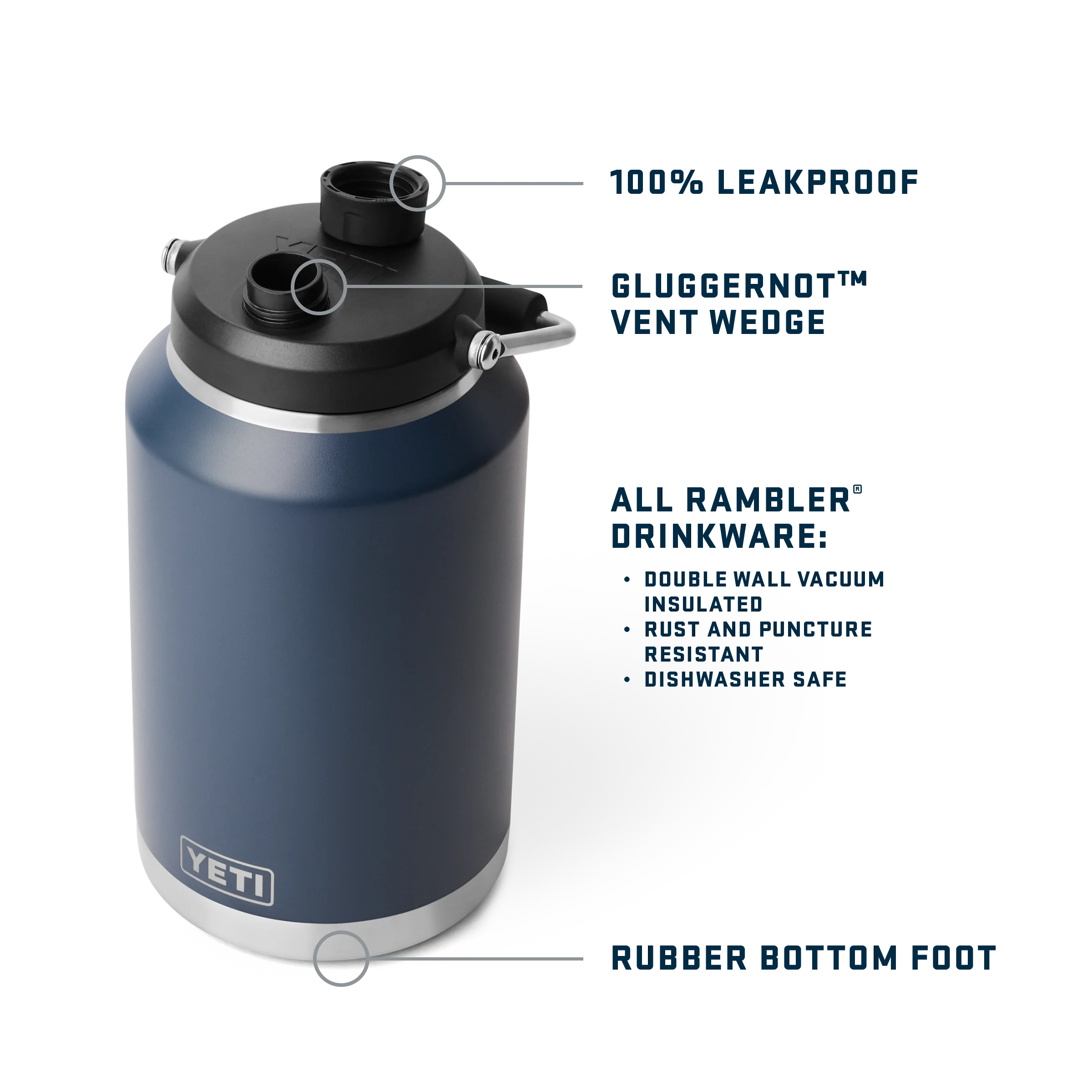 Rambler® One Gallon (3.8L) Jug - Image 19