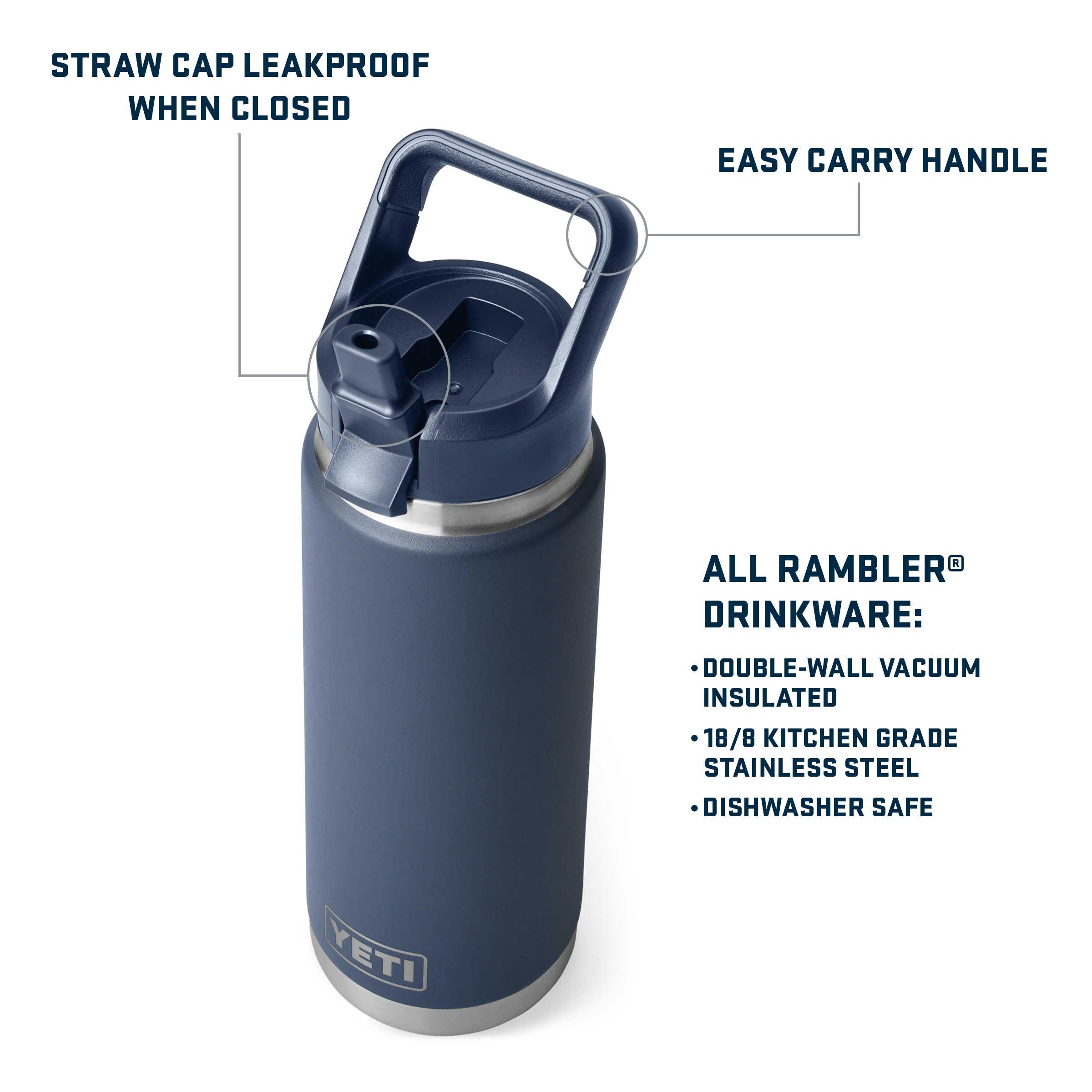 Rambler® 26 oz (769 ML) Straw Bottle - Image 69