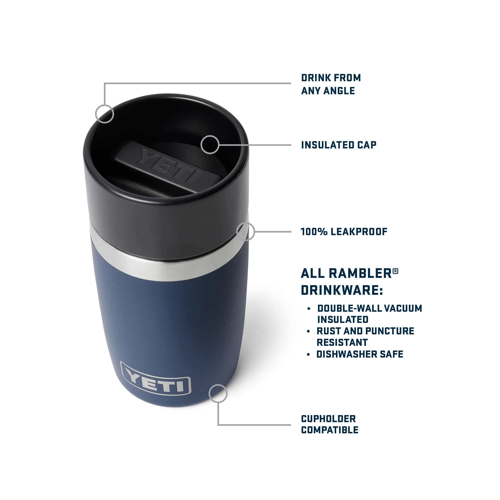Rambler® 8 oz (236 ml) Travel Bottle - Image 33