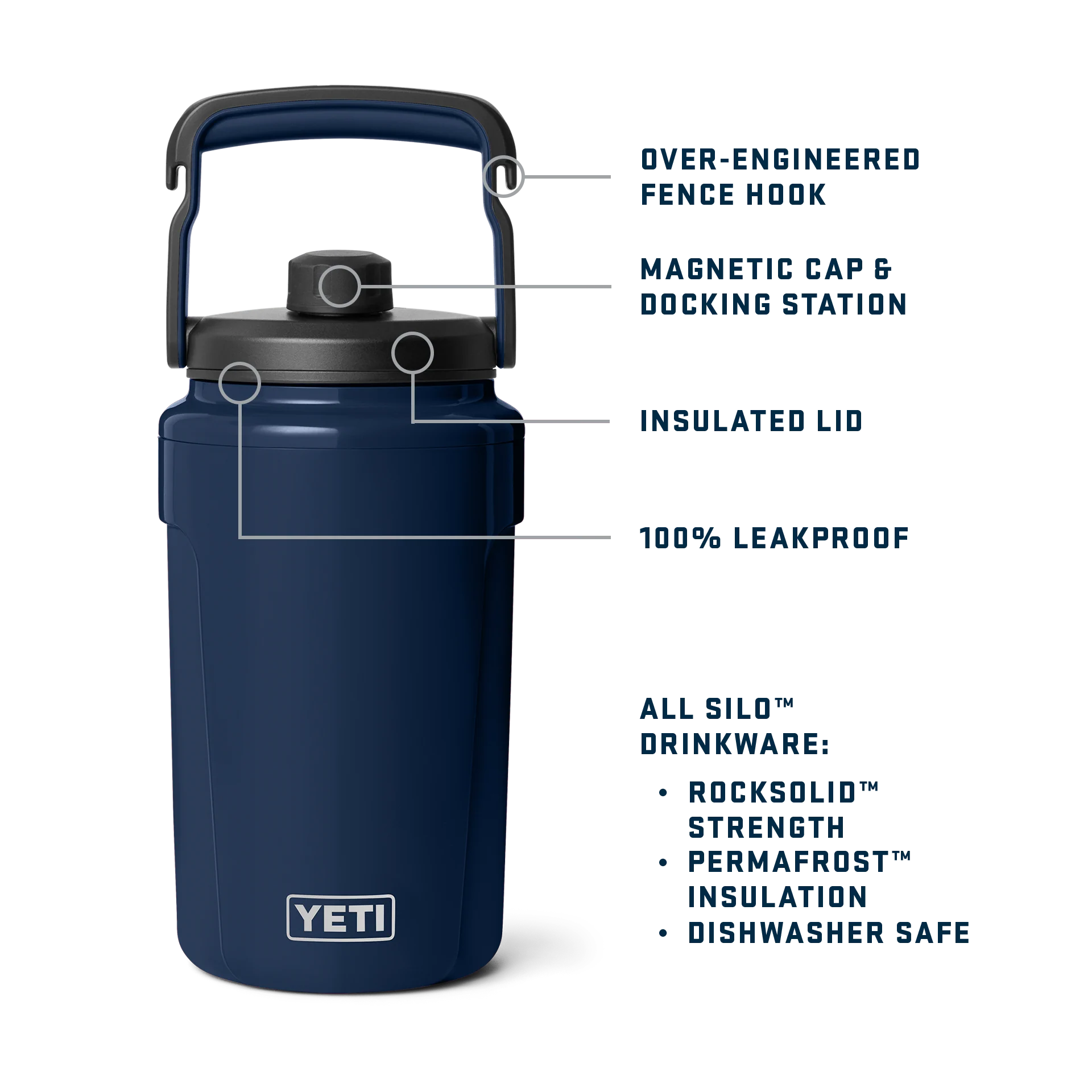 Silo™ Half Gallon (1.9 L) Jug with Chug Cap - Image 14
